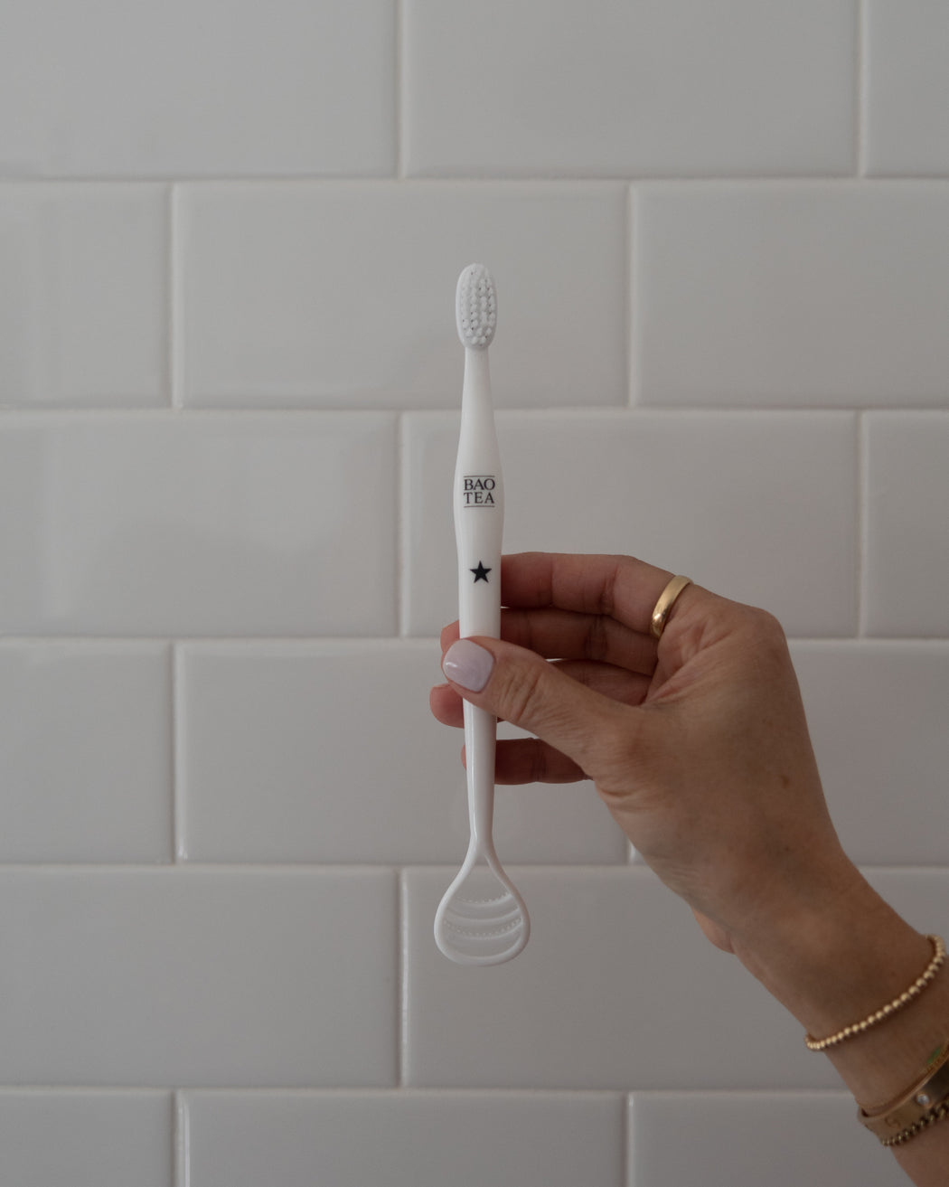 All-in-one Toothbrush & Tongue Cleaner