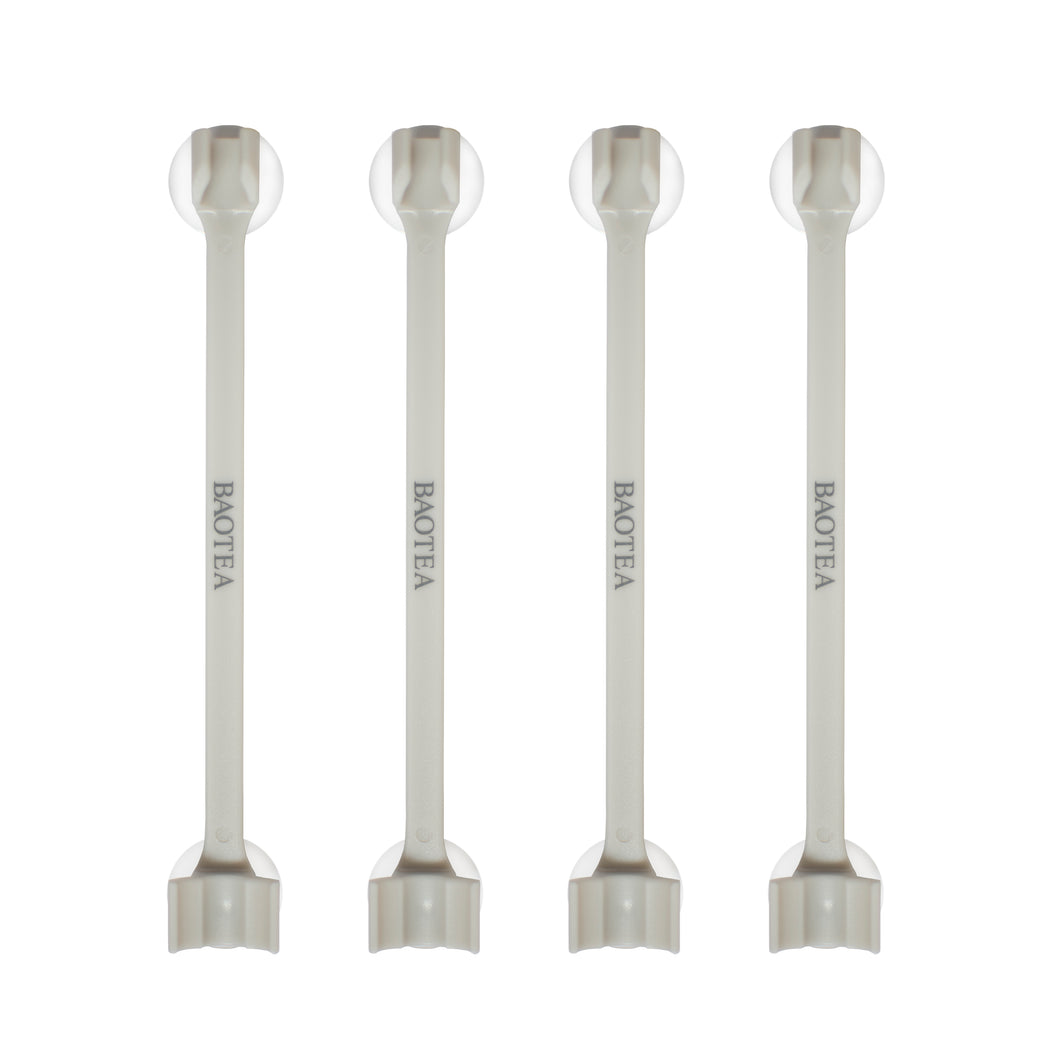 Bundle of 4 Universal Manual Toothbrush Holders