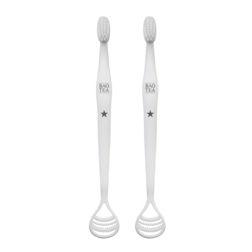 Bundle of 2 All-in-one Toothbrush & Tongue Cleaner